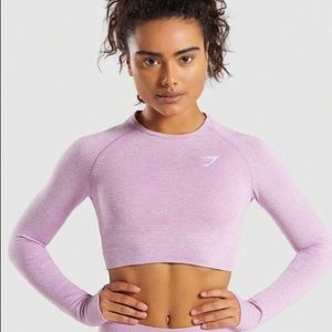 Gymshark Vital Seamless Long Sleeve Crop Top